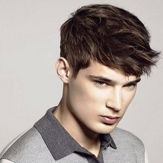 Straight Hair Hairstyles For Men With Straight And Silky